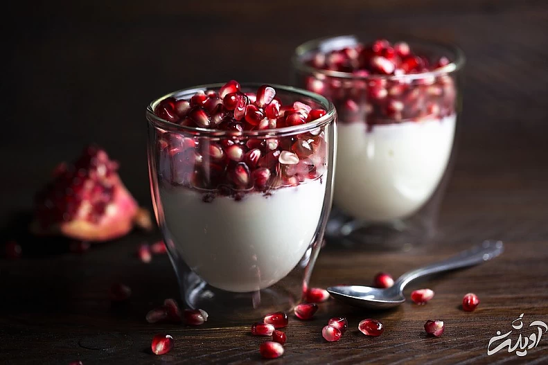 تزیین انار دون شده